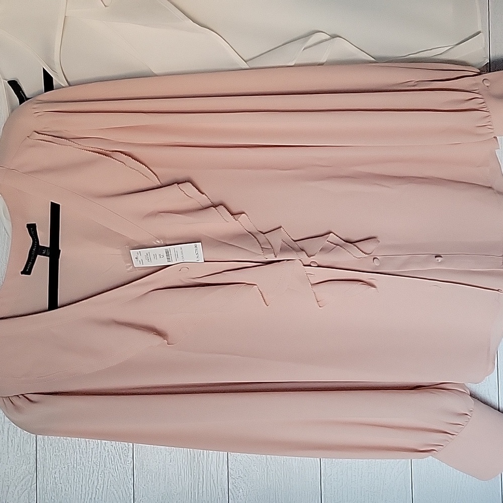 Two WHBM Ruffle Blouse Bundle (2) - Picture 10 of 11